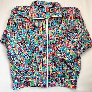 Kik’s vintage funky windbreaker